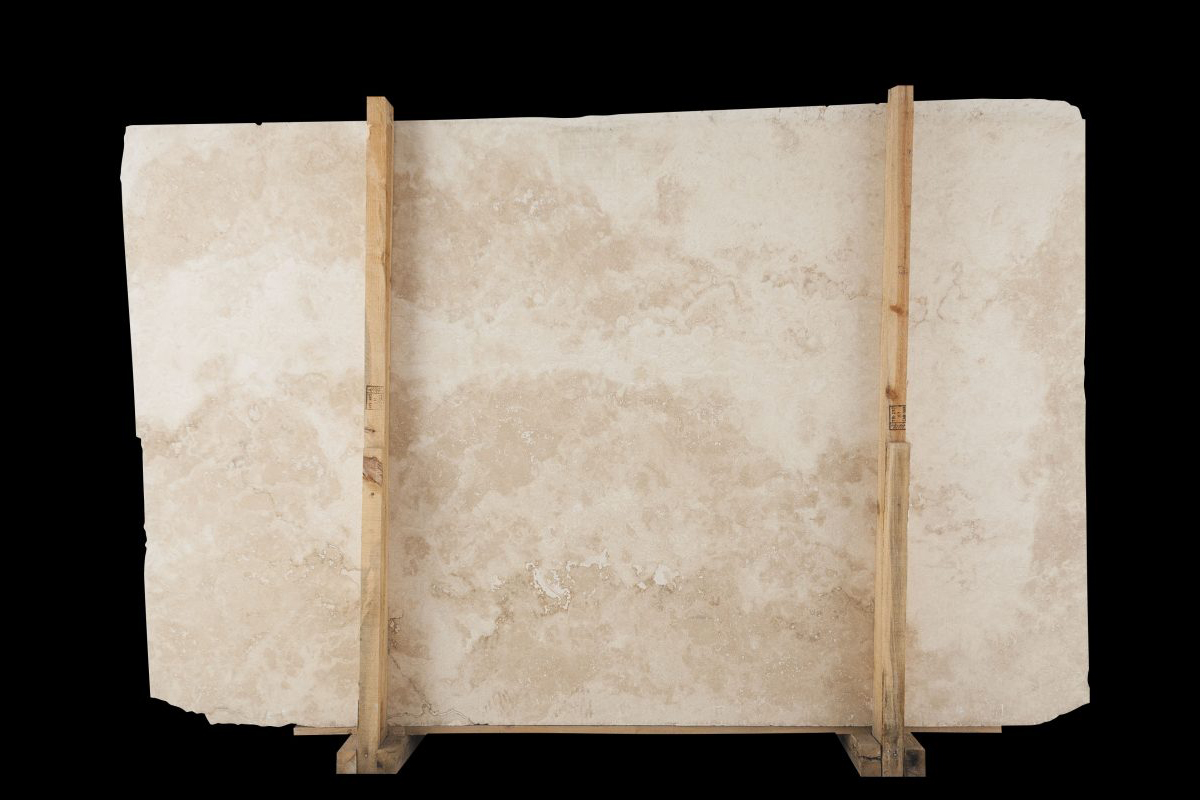 White Travertine Cross Cut