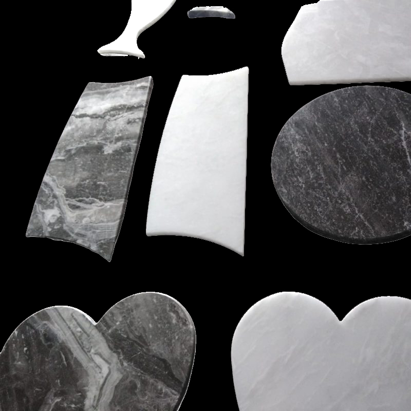 Linear Inlay Panel (Black–Beige–White Mix)