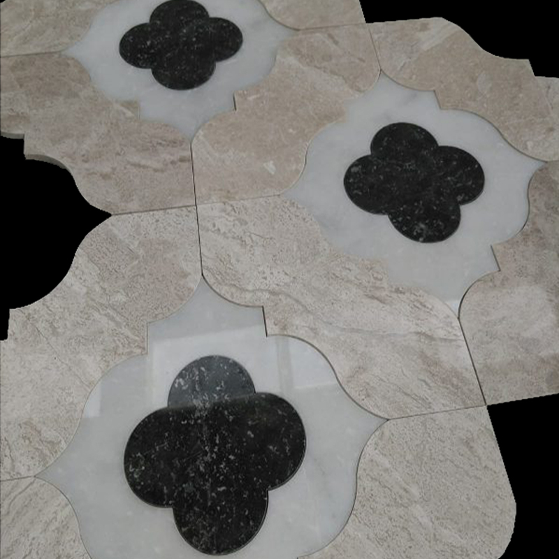 Clover Medallion 4-Tile Panel
