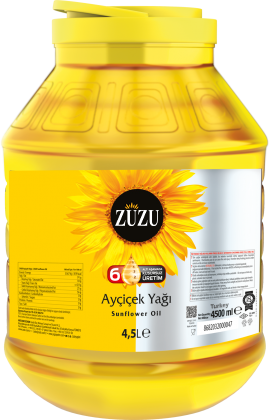 Sunflower Oil PET Jar 4.5 L