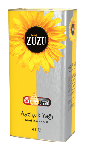 Sunflower Oil Tin 4 L